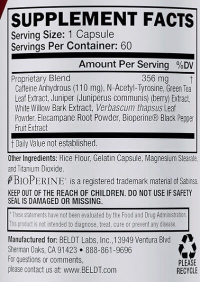 Skald Ingredients Label & Facts